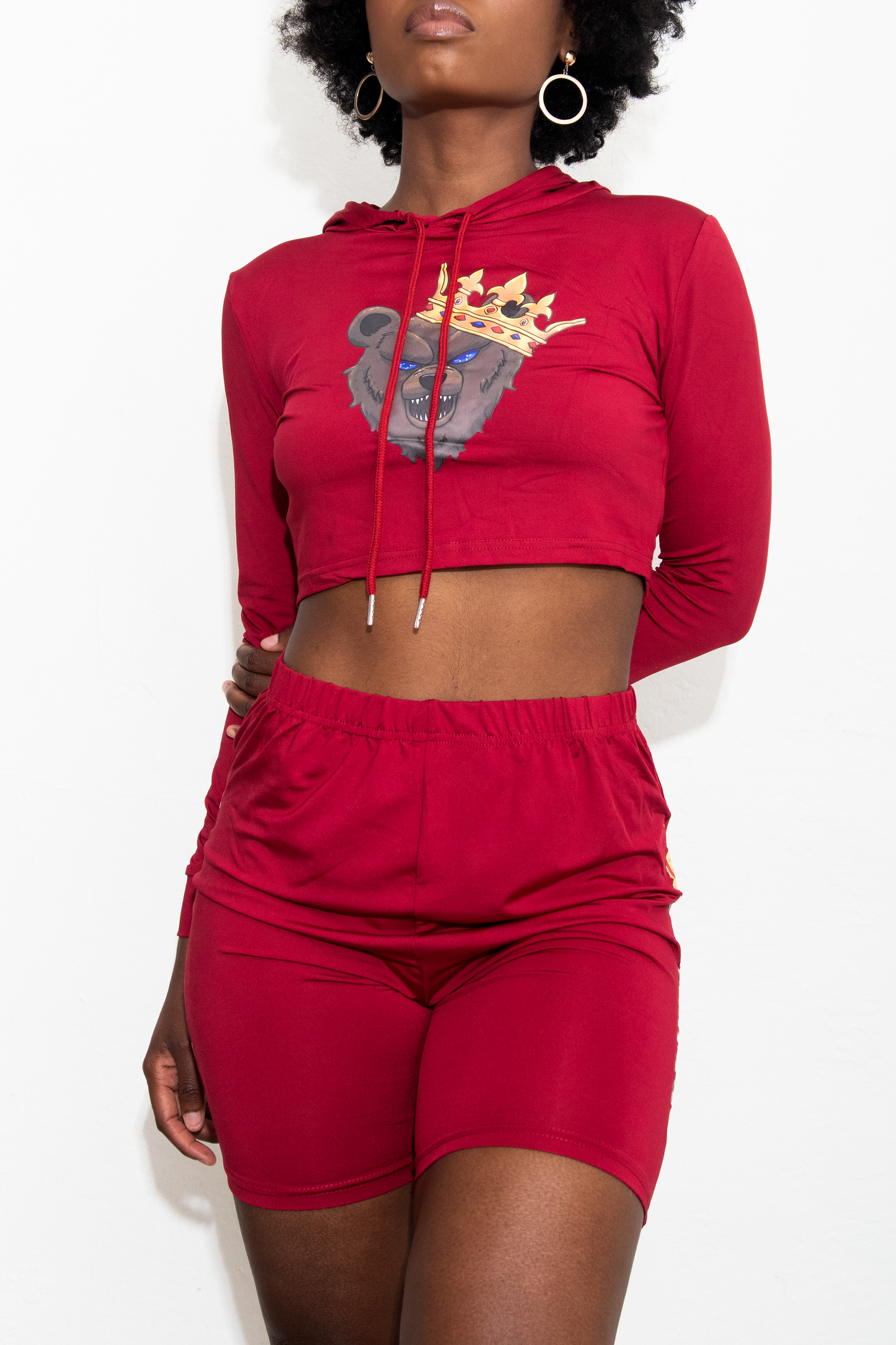 (Red) Female 2 piece